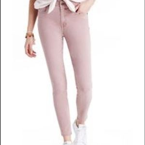 Madewell 9” high rise skinny crop